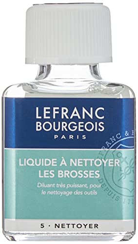 Lefranc & Bourgeois Pinselreiniger, geeignet für alle Ölfarben, 75 ml Flasche