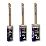 Arroworthy Rembrandt Semi Oval Pencil Angled Paint Brush Box Set 6445 1.5" 2" and 2.5" inch