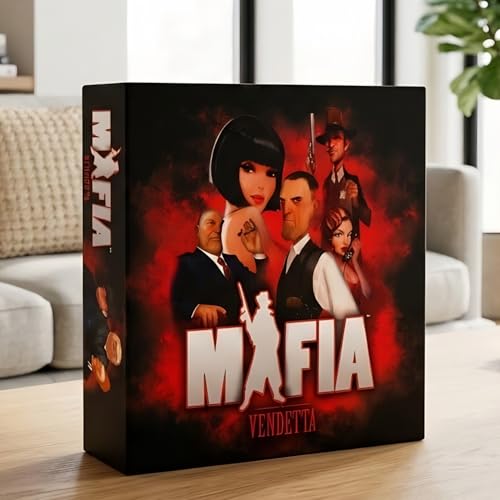 Image of Kids Mandi Mafia Vendetta Strategy Card Board Game | Ultimate Social Deduction Party Game for Adults, Teens & Kids | Fun Mystery Bluffing Game for Friends & Family (7-17 Players)