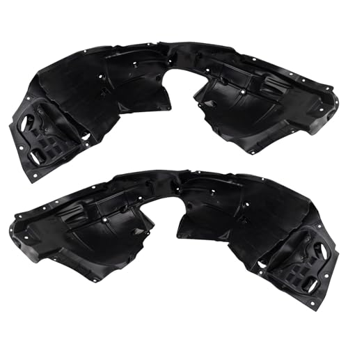 Image of TRQ Front Inner Fender Liner Set Compatible with 2018-2020 Honda Civic HO1248185 HO1249185