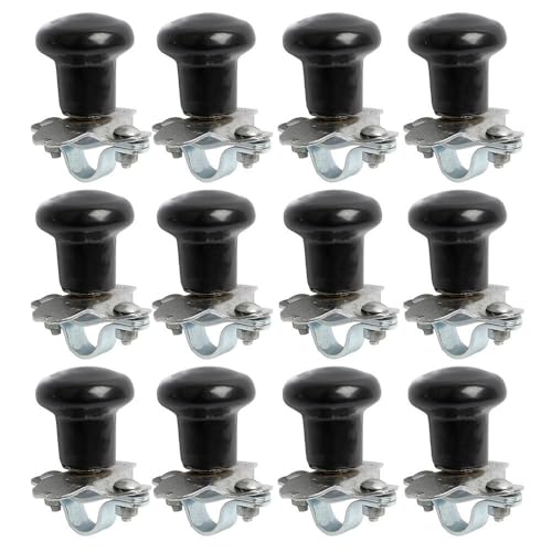 WSV124B_x12 Qty 12: Black Steering Wheel Spinner Fits for John Deere All