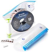 eVacuum 3D Printer Filament Storage Bag Vacuum Sealed Bags Vacuum Compression Storage Bags, Preve...