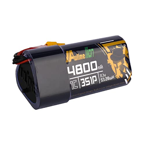 Auline FPV Goggles Battery 4800mAh 3S 11.1v XT60 Built-in