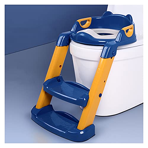 JYDZSW Kids Potty Baby Potty Seat Kinderen Potty Baby Toilet Seat met Verstelbare Hoofd Kind WC Training Folding Seat… - Afbeelding 3