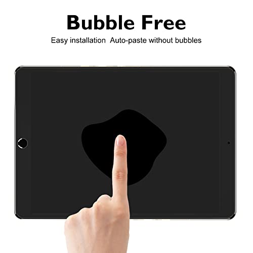 Esanik Paper Tempered Glass Screen Protector for iPad 10,2 inch (2019/2020/2021) iPad 9th/ 8th/ 7th, 9H Matte Glass Film Feel Like Paper, Anti-Scratch Anti-Glare (2 Pack)
