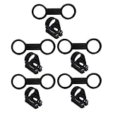 HOLIDYOYO 5 Stück Silikon Schnorchel Halterungen in Achterform Universelle...