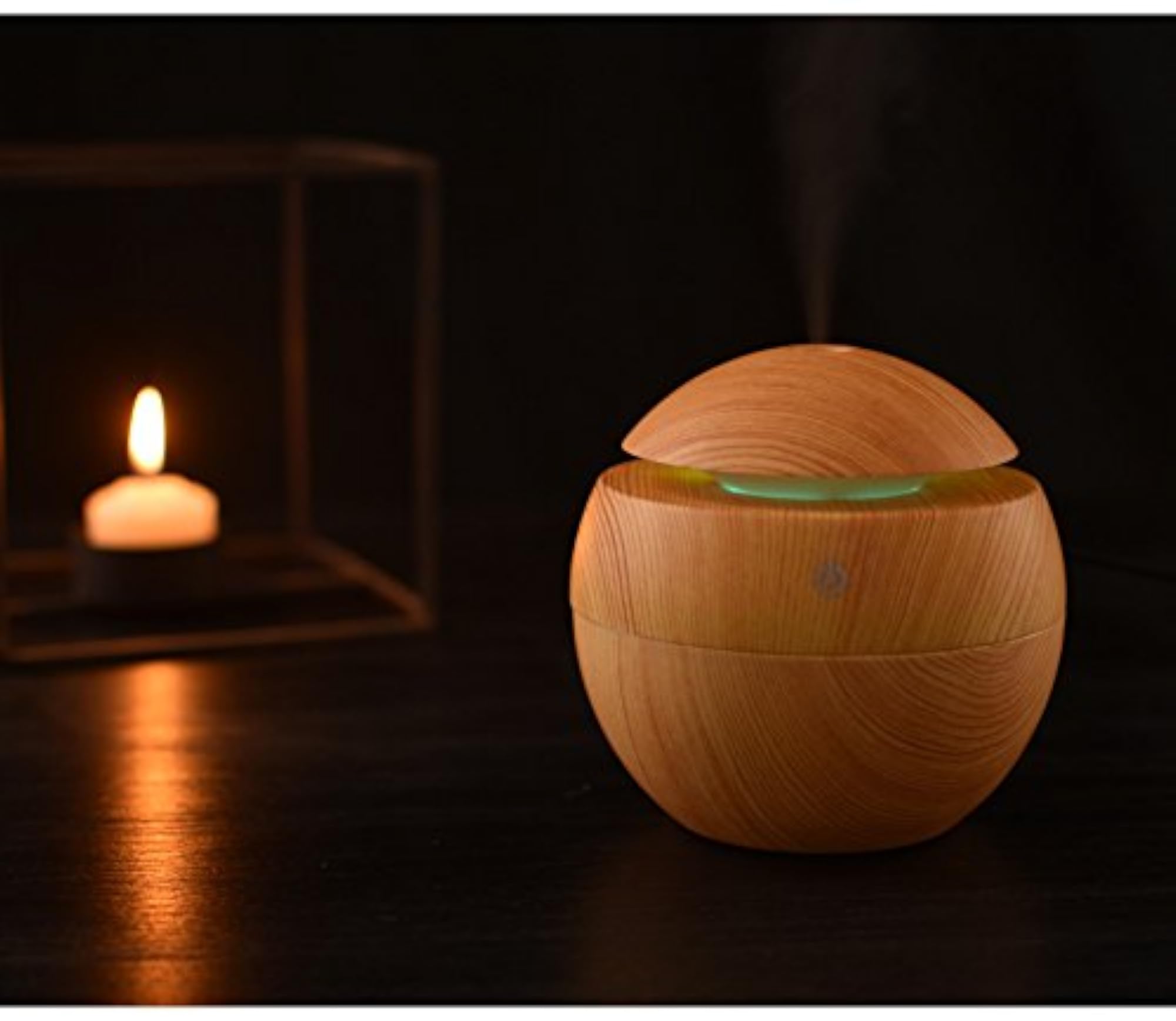 Ultrasonic Cool Mist Air Humidifier Essential Oil Diffuser Combo
