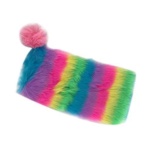 Preisvergleich Produktbild Comboo Plüsch Bleistift Tasche Student Große Kapazität Schreibwaren Aufbewahrungstasche Mädchen Make-Up Tasche(A)