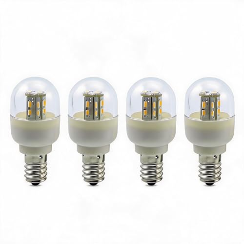 4 �p�b�N 1 ���b�g 12 V 24 V DC E14 LED �①�ɓd�� 360 ° �r�[���p�E�H�[���N�[���z���C�g 8 V-30 V �ω� PC �ޗ��@�펺���Ɩ��p(Cool-White,24V DC)
