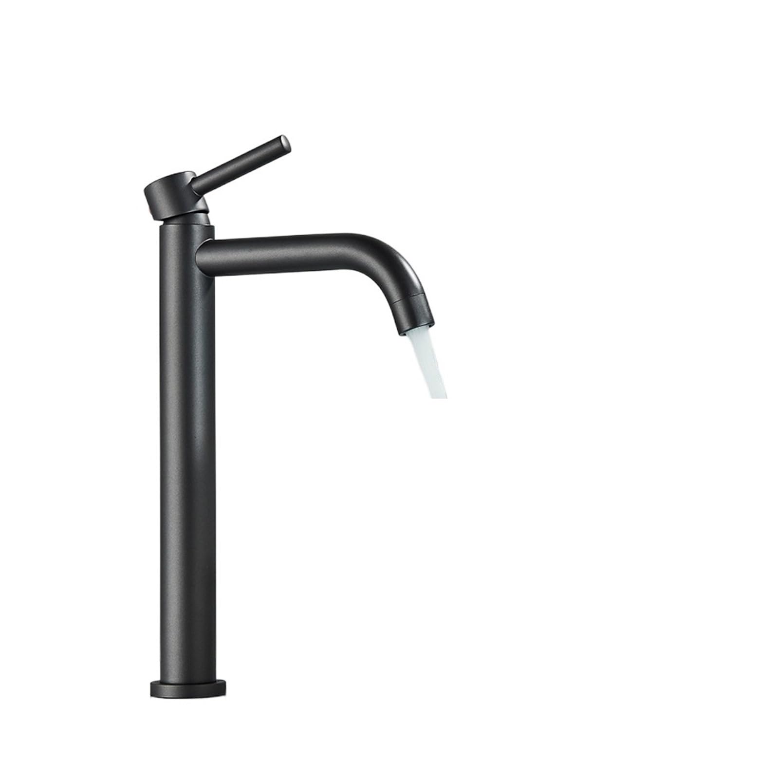 Lyvqzpwlr Grijs Bathroom Basin Pillar Taps, Bathroom Kitchen Washbasin Faucet Water Mixer Tap Hot Cold Sink Multicolor(Grijs)