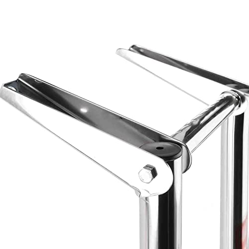 Escalera plegable telescópica para piscina de 3 pasos JYDQM miniatura 3
