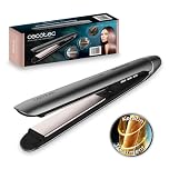 Cecotec Piastra per Capelli Professionale con Cavo Ritualcare Steamy. 62W, Tecnologia Avanzata a Vapore, Piastre in Ceramica, Serbatoio Magnetico Rimovibile, Cavo 360º, Schermo LED