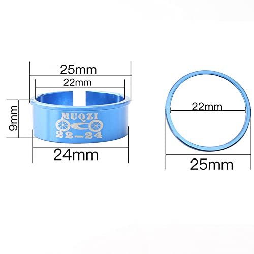 Coonium Spacer Shim Adapter For Adapting 22/24 Mm Spindle (Sram Gxp) To Bb86 / Bb92 / Pf41 / Pf 24 And Bsa Threaded Bottom Bracket #TOP1