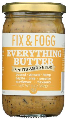 Fix & Fogg Everything Butter, Non GMO, Vegan, 10 Ounces (Pack Of 6)