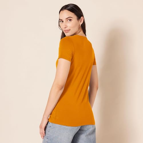 Image of Amazon Essentials Women's Regular-Fit Short-Sleeve Crewneck T-Shirt, Multipacks