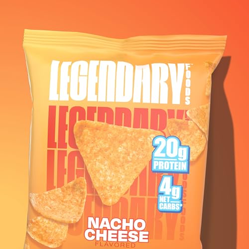 High Protein Chips - Tortilla Shaped Snacks - 10 packs of Keto Friendly and Gluten Free Taco Snack, Perfect for Low Sugar Diet, Low Carb and Crispy Nacho Protein Chips 10 x 1.2oz - Image 3