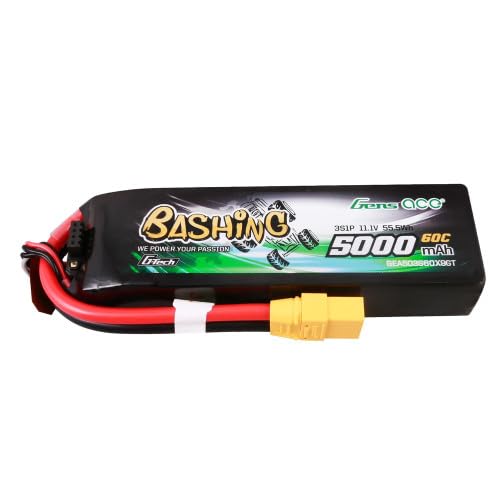 Battery GensAce 5kmAh 11.1V 60C 3S1P,XT90 Plug