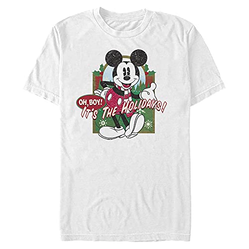 T-shirt Mickey Vintage Disney pour Homme haut casual en coton