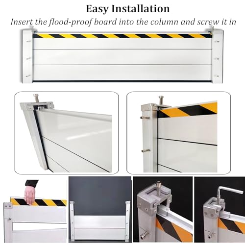 Protector de barrera contra inundaciones para puertas de exterior 8