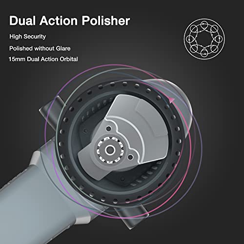 WORKPRO 6" Dual Action Random Orbital Polisher Kit by WORKPRO - Image 5