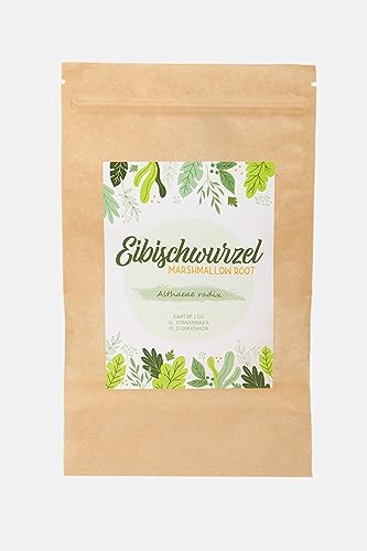 IGART Raíz de Malvavisco 200g, Raíz de Malvavisco, Radix Althaeae, Una fuente natural de alivio para la garganta y los órganos respiratorios, Ideal para los resfriados.