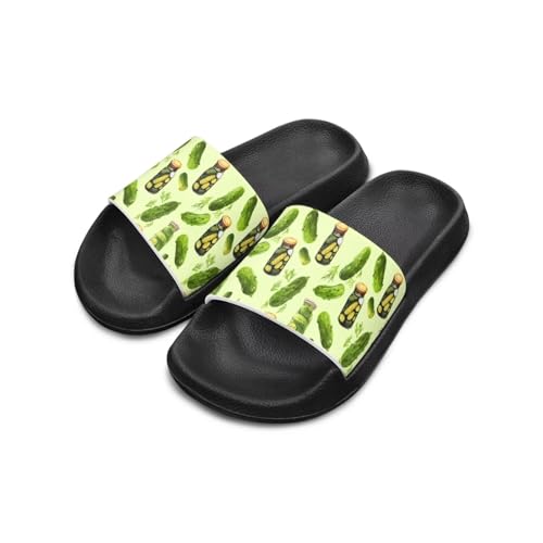 Slides for Boys Girls Quick Drying Kids Slides Sandals Non-Slip