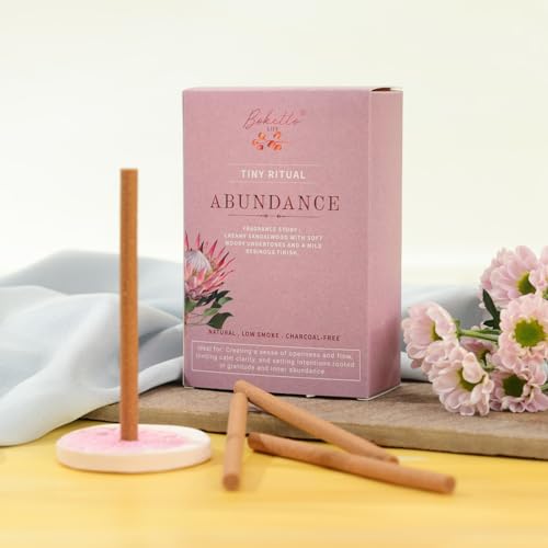 Image of Bambooless Incense Sticks | Creamy Sandalwood Soft Woody Fragrance | Low Smoke Bamboo-Free Incense for Meditation, Mindfulness & Daily Rituals | Aromatic Home Fragrance (Pack of 30)