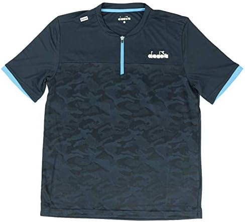 Amazon Co Jp ディアドラ メンズ テニス ウエア Zip トップ Dtp9584 68 ファッション