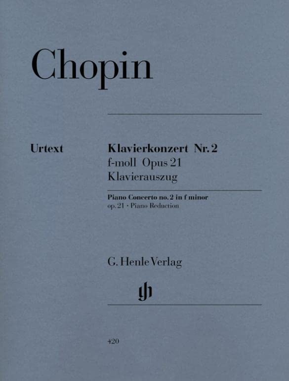 Concerto for Piano and Orchestra F minor Op. 21, No. 2 (2 Pianos, 4 Hands) (Multilingual Edition)