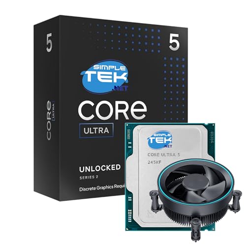 Processeur Core Ultra 5 pack dissipation thermique LGA 1851 multitâche fluide