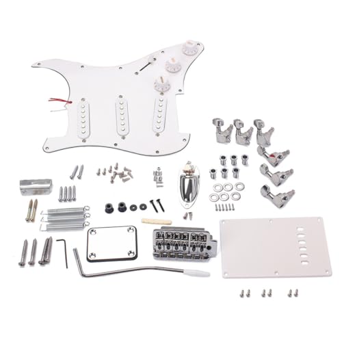 St Style DIY Electric Guitar Kit White with Full Accessories