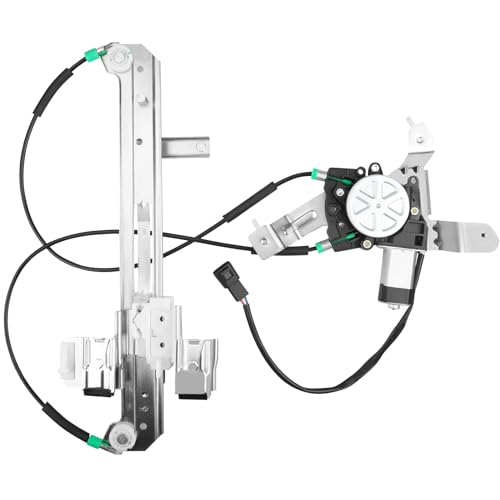 Rear Driver Side Power Window Regulator with Motor Assembly Replacement for...