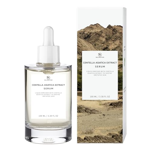 NULANCITIDE 3.5fl. oz, 100ml Centella Asiatica Serum, Anti-Aging Hydrating and Soothing Centella Ampoule Facial Serum, Centella Ampoule for Sensitive Skin, Reduces Fine Lines