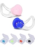 Yaomiao 6 Pieces Waterproof Swimming Nose Clip Soft Silica Gel Nose Plugs Protector for Kids and Adults Supplies