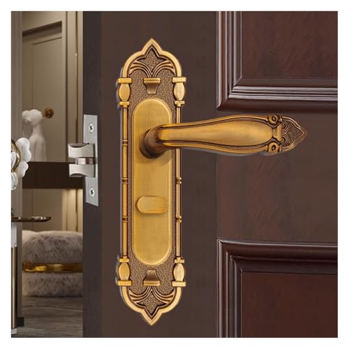 Serrure de porte intérieure silencieuse pour chambre à coucher