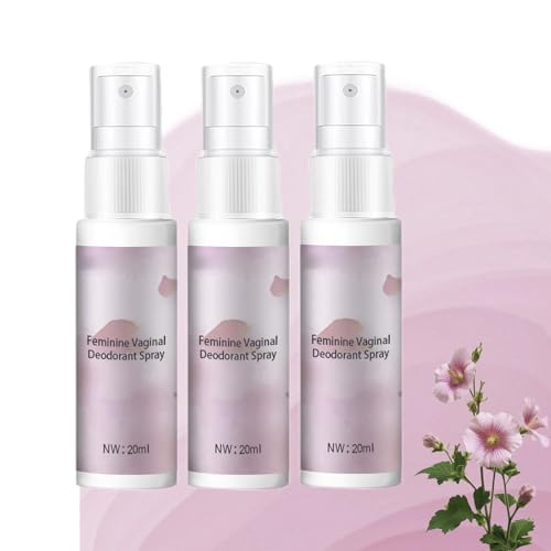 3piezas Desodorante Intimos Femenino, Perfume Intimos Mujer, Feminuine Vaginal Deodorants Spary, Spray De Cuidado Personal, Limpieza s uave, Frescura Duradera
