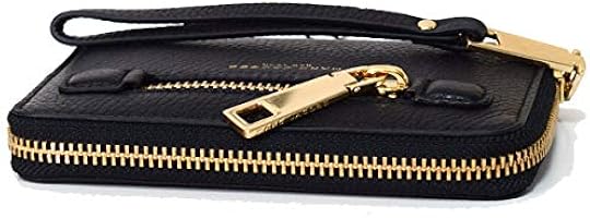 MARCJACOBS マークジェイコブス　長財布　ブラック/ゴールド Amazon | マークジェイコブス 長財布 MARC JACOBS レザー フォン