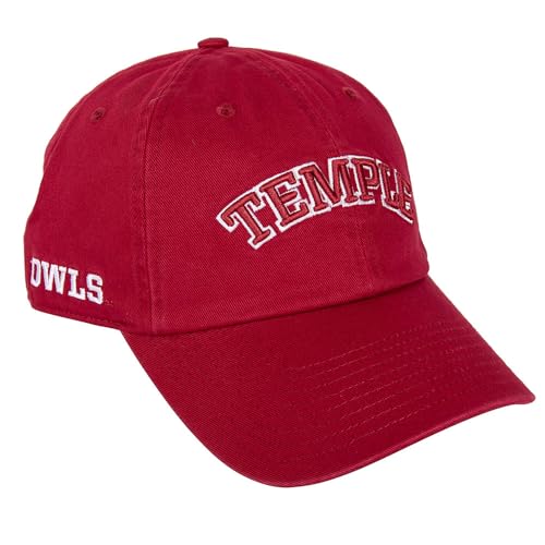 Gorra ajustable unisex Temple Owls con bordado y visera miniatura 1