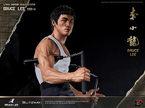 Blitzway - Bruce Lee: Tribute Statue - Version 4, 1/4Th Scale Hybrid Type Statue #TOP6