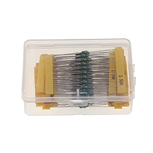 Kit de inductores 0307 con 20 valores surtidos de 1UH a 4.7MH para proyectos DIY 2