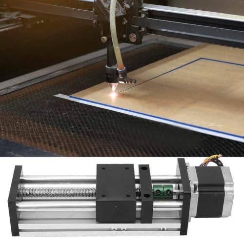 Actuador Lineal de Tornillo de Bolas con carril de aluminio para máxima precisión CNC 4