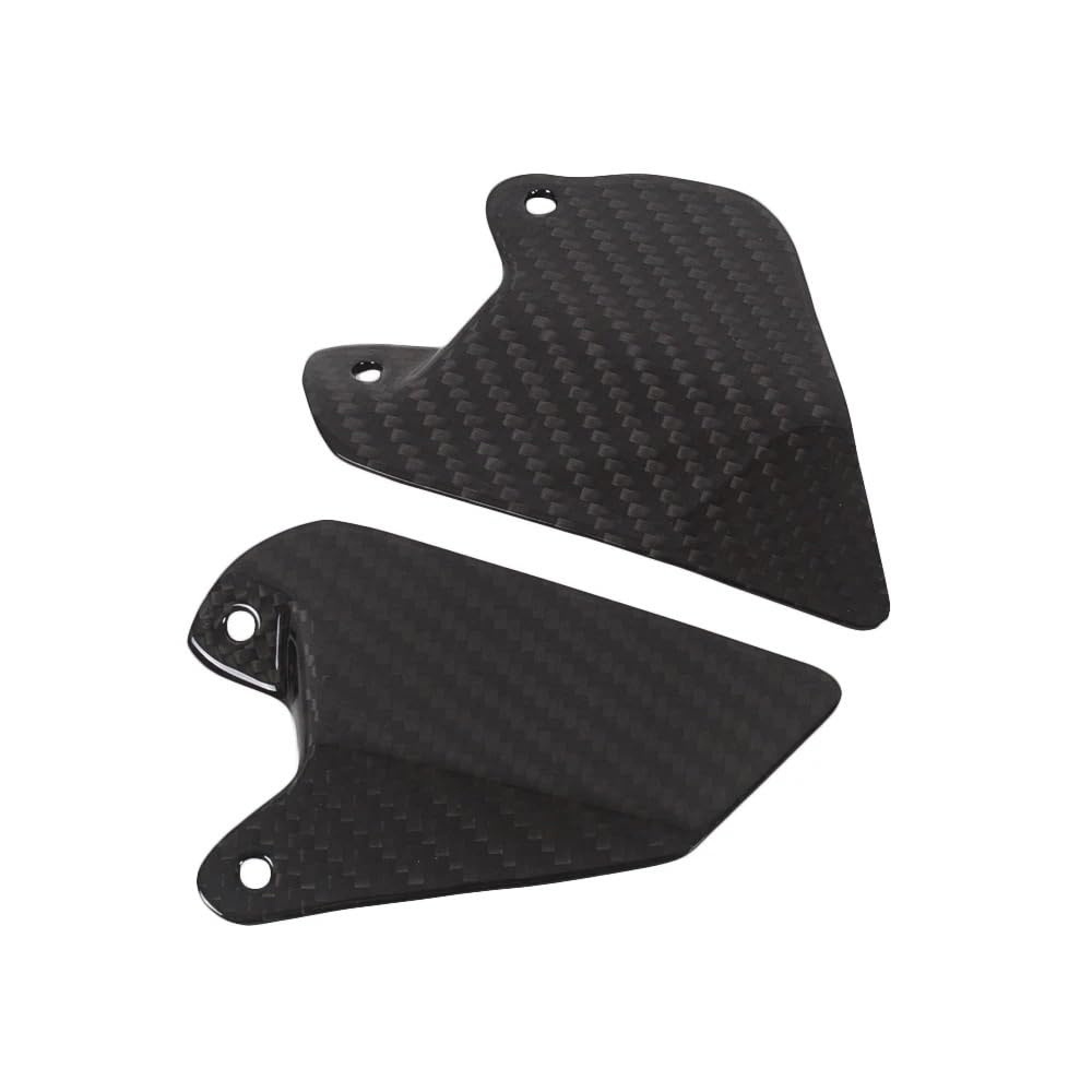 Per DUCATI 748 916 996 998 Piatti Tacco In Fibra di Carbonio Twill Gloss Moto Pedana Della Copertura Protezione