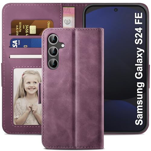 Étui cuir de qualité supérieure pour Samsung Galaxy S24 FE