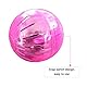 Hamsterball,RoadLoo 2Pcs 12cm Hamsterball Übungsball Sportball Rolle Kugel Laufkugel Joggingball Kleintiere Kunststoff Spielzeug für Haustier Ratten Mäuse Rennmaus laufendes Jogging Fitness Laufen