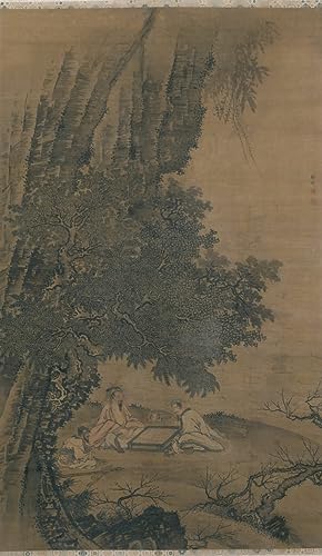 Image sur toile nordique de paysage taoïste Dai Jin 60x90cm pour chambre