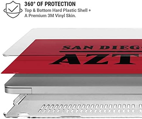 Skinit Case + Skin Compatible with MacBook Air 13in (2020) - Officially Licensed San Diego State Logo Design