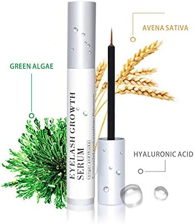 Vanecl Best Natural Eyelash Growth Serum,Brow & Lash Enhancing Formula & Rapid Brow Growing Treatment for Longer, Thick And Strong Lashes 5ML