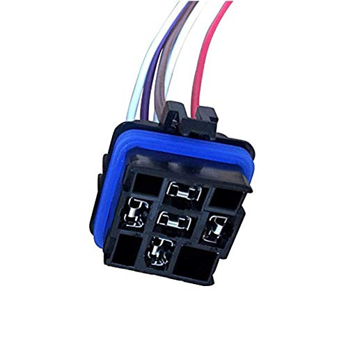A-Team Performance - Automotive Change-Over Relay 5-Pin Terminal - Waterproof General Purpose 12 Volt 40 Amp And 12-Inch Connector Pigtail Set Sealed Unit #TOP3