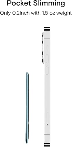 Miniatura 3 de MOFT Soporte magnético para cartera para iPhone 141312 Series soporte magnético compatible con teléfono con 3 ángulos de visión (azul viento)