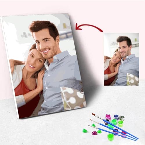 Peinture par numéro personnalisée adulte toile DIY loisir créatif